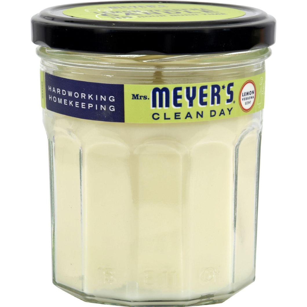 Mrs. Meyer's Soy Candle - Lemon Verbena - 7.2 Oz Candle