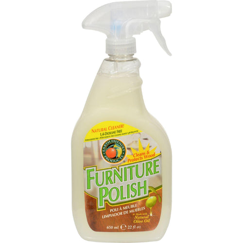 Earth Friendly Furniture Polish Spray - 22 Fl Oz