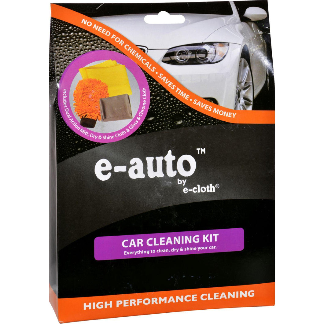 E-cloth E-auto Car Cleaning Kit - 3 Piece Kit