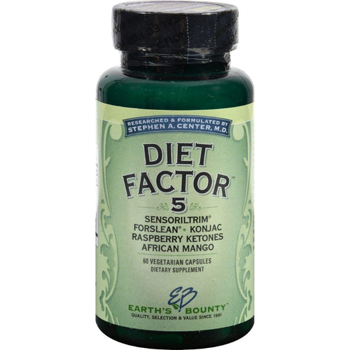 Earth's Bounty Diet Factor 5 - 60 Vcaps