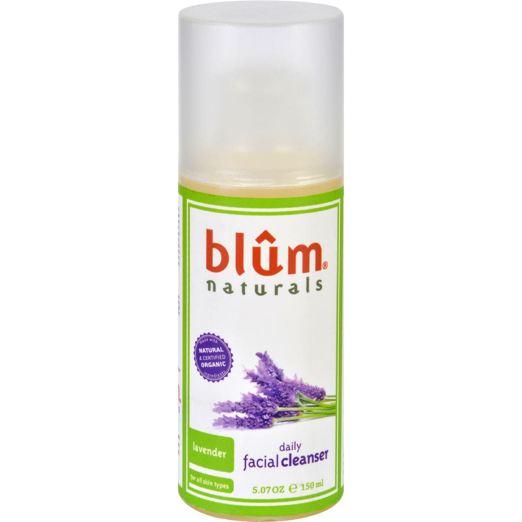 Blum Naturals Daily Facial Cleanser - Lavender - 5.07 Oz