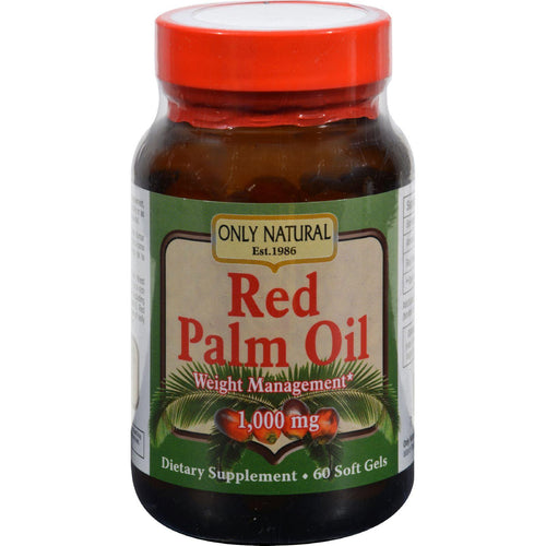 Only Natural Red Palm Oil - 1000 Mg - 60 Ct