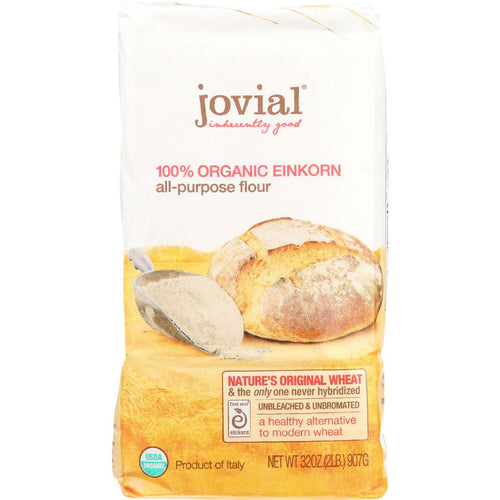 Jovial Flour - Organic - Einkorn - All-purpose - 32 Oz - Case Of 10