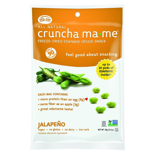 Eda-zen Cruncha Ma Me - Jalapeno - .7 Oz - Case Of 8