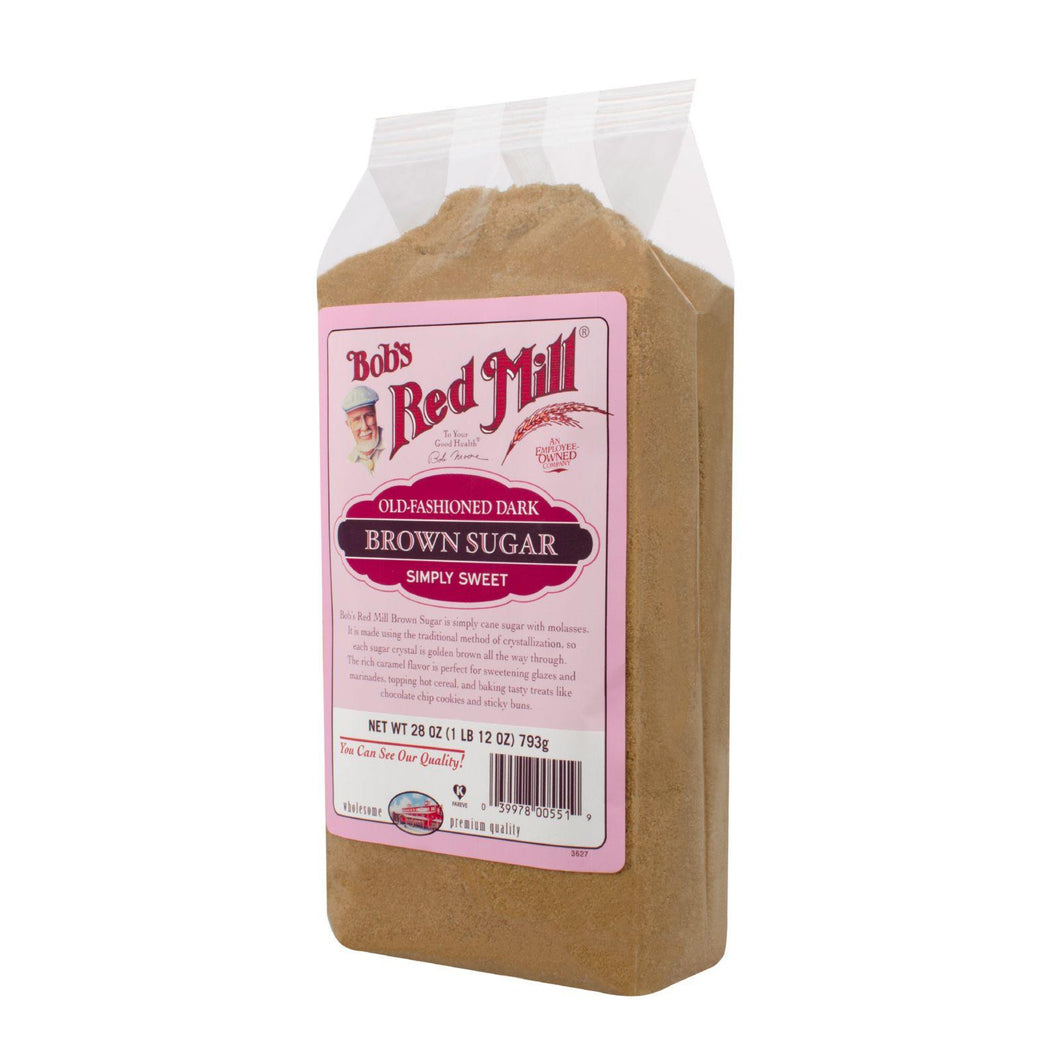 Bob's Red Mill Dark Brown Sugar - 28 Oz - Case Of 4