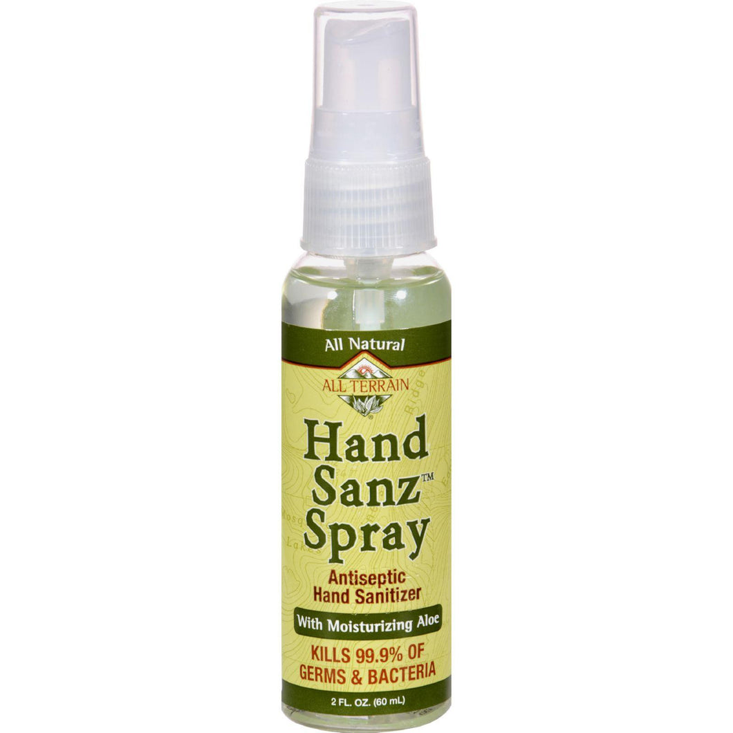 All Terrain Hand Sanz Spray - Aloe And Vitamin E - 2 Oz