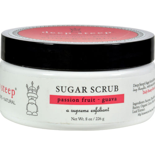 Deep Steep Sugar Scrub - Passion Fruit Guava - 8 Oz