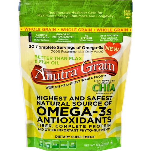 Anutra Omega 3s - Whole Grain - 8.5 Oz