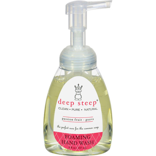 Deep Steep Foaming Hand Wash - Passion Fruit Guava - 8 Fl Oz