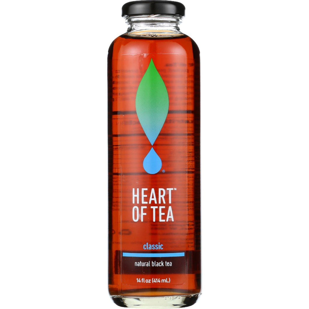 Heart Of Tea Tea - Iced - Natural Black - Classic - 14 Oz - Case Of 12