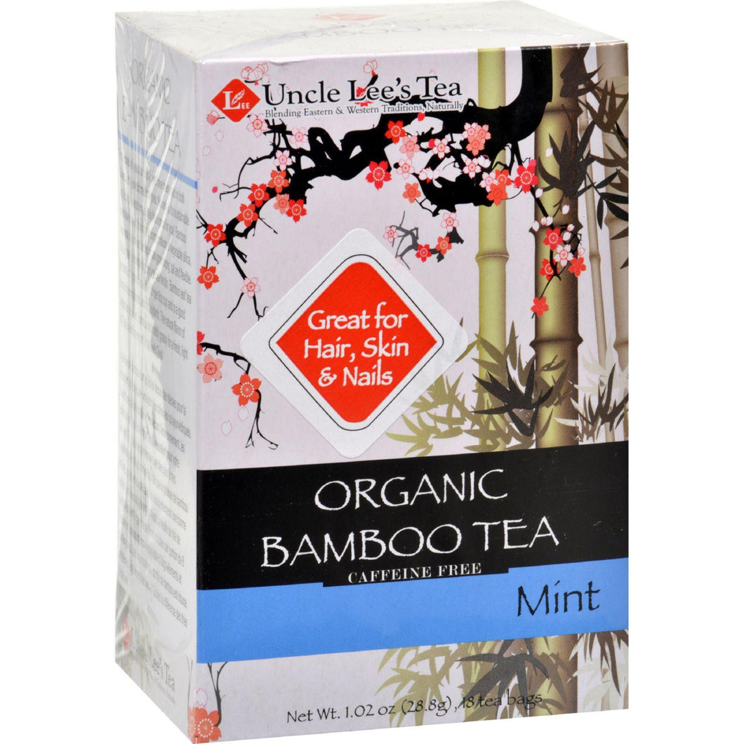 Uncle Lees Tea Organic Tea - Bamboo Mint - 18 Bags