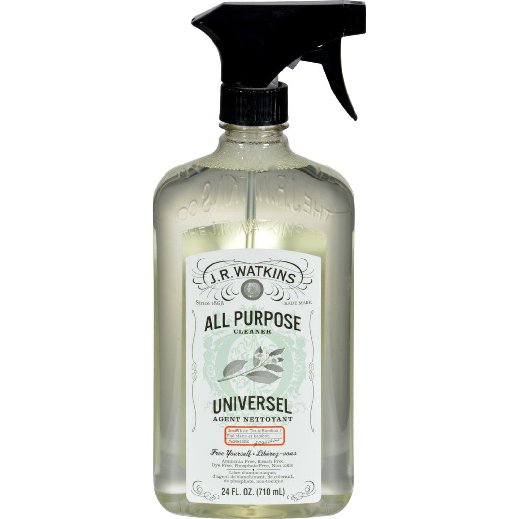 J.r. Watkins Cleaner - All Purpose - White Tea And Bamboo - 24 Fl Oz