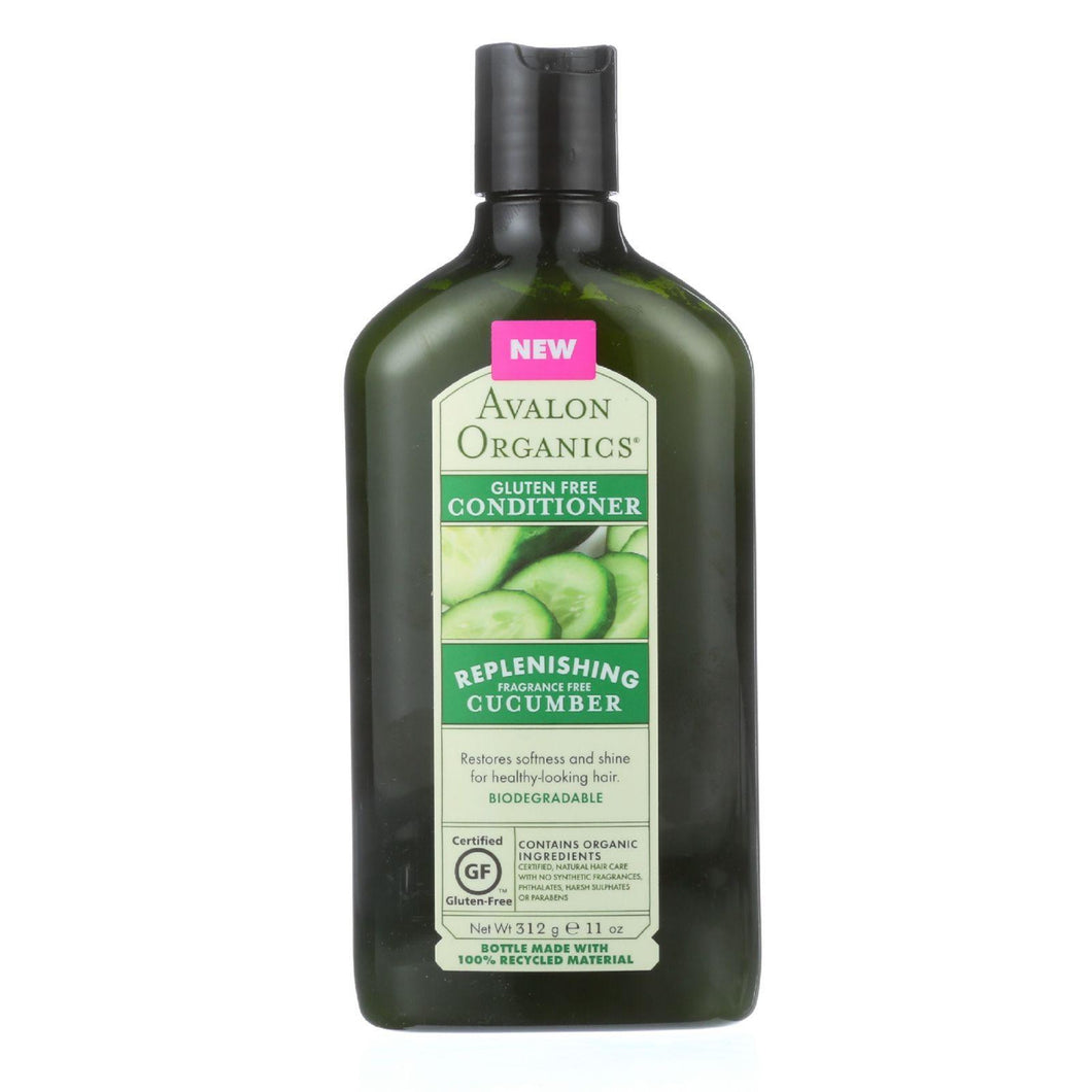 Avalon Organics Conditioner - Cucumber - Gluten Free - 11 Oz - 1 Each