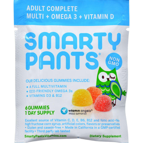 Smartypants Multivitamin - All In One - D3 - Gummy - Adlt - .56 Oz - Case Of 15