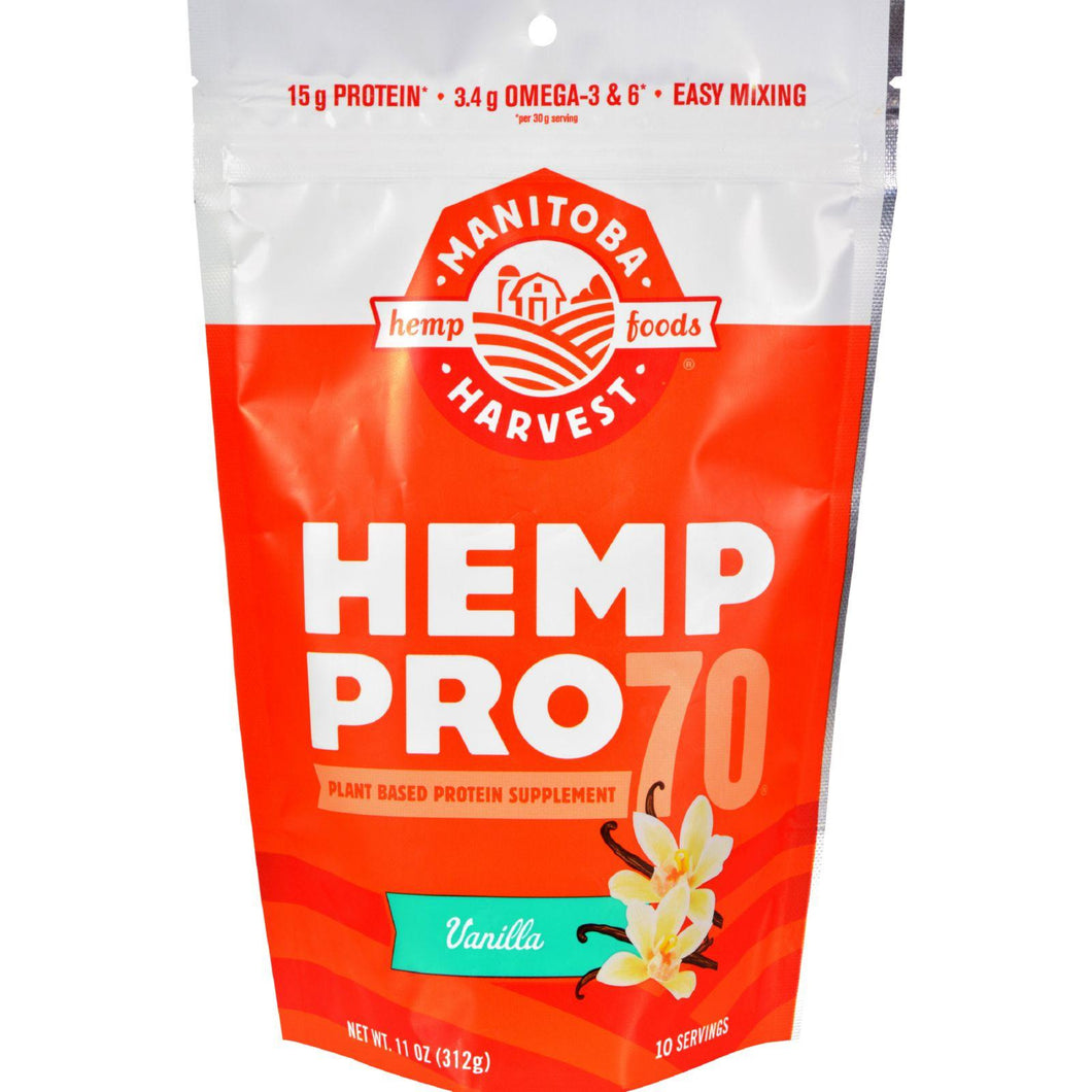 Manitoba Harvest Hemp Pro 70 - Vanilla - 11 Oz