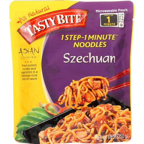 Tasty Bite Noodles - Asian - Szechuan - 8.8 Oz - Case Of 6