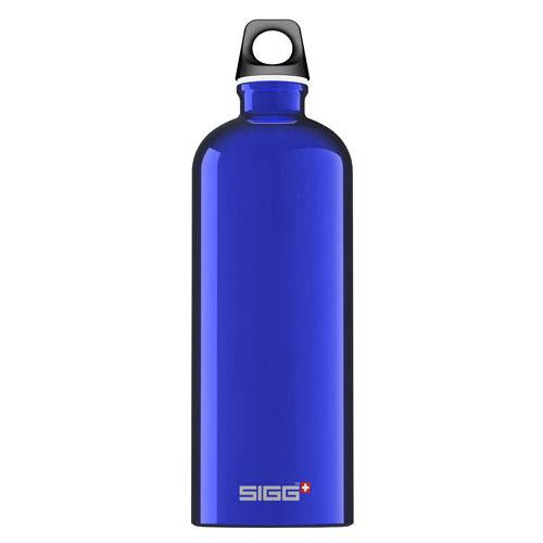 Sigg Water Bottle - Traveller Dark Blue - 1 Liter