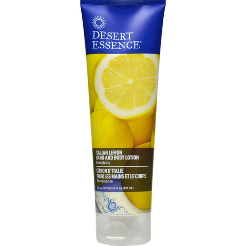 Desert Essence Hand And Body Lotion - Italian Lemon - 8 Fl Oz