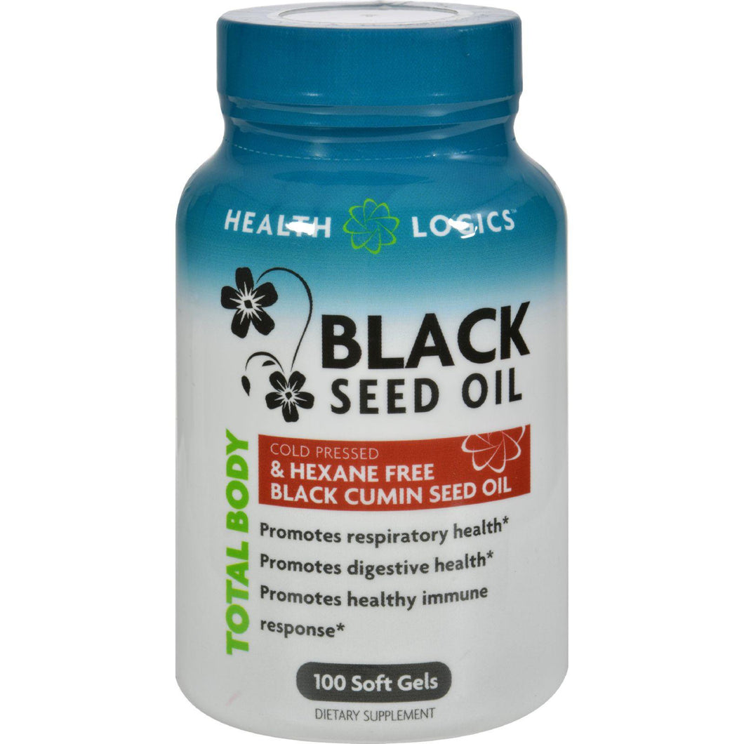 Health Logics Black Cumin Seed Oil - 100 Softgels