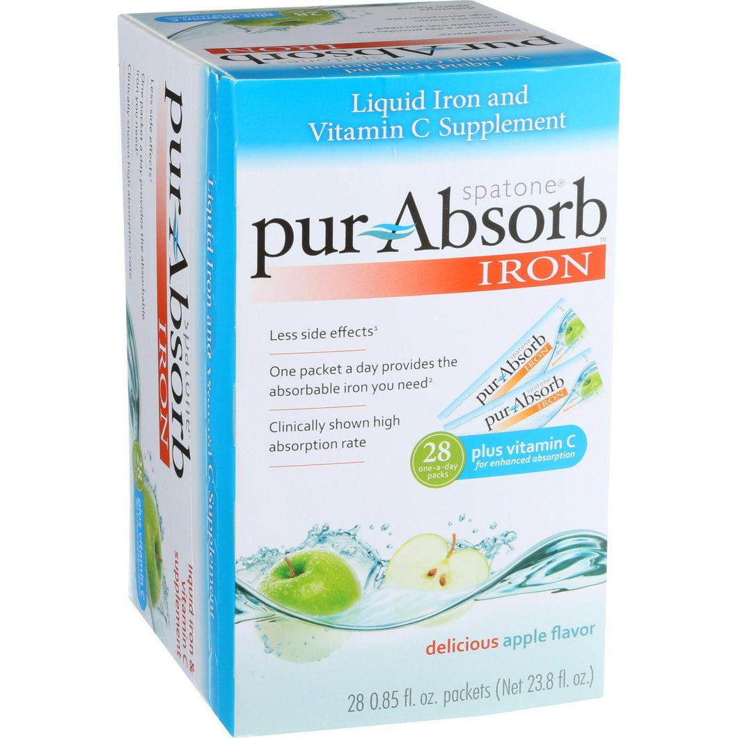 Nelsons Pur Absorb Iron - Apple - 28 Count