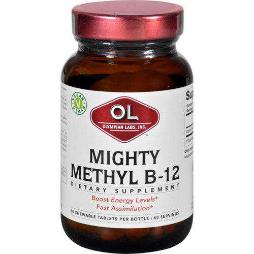 Olympian Labs Vitamin B-12 - Mighty Methyl B-12 - 60 Tablets