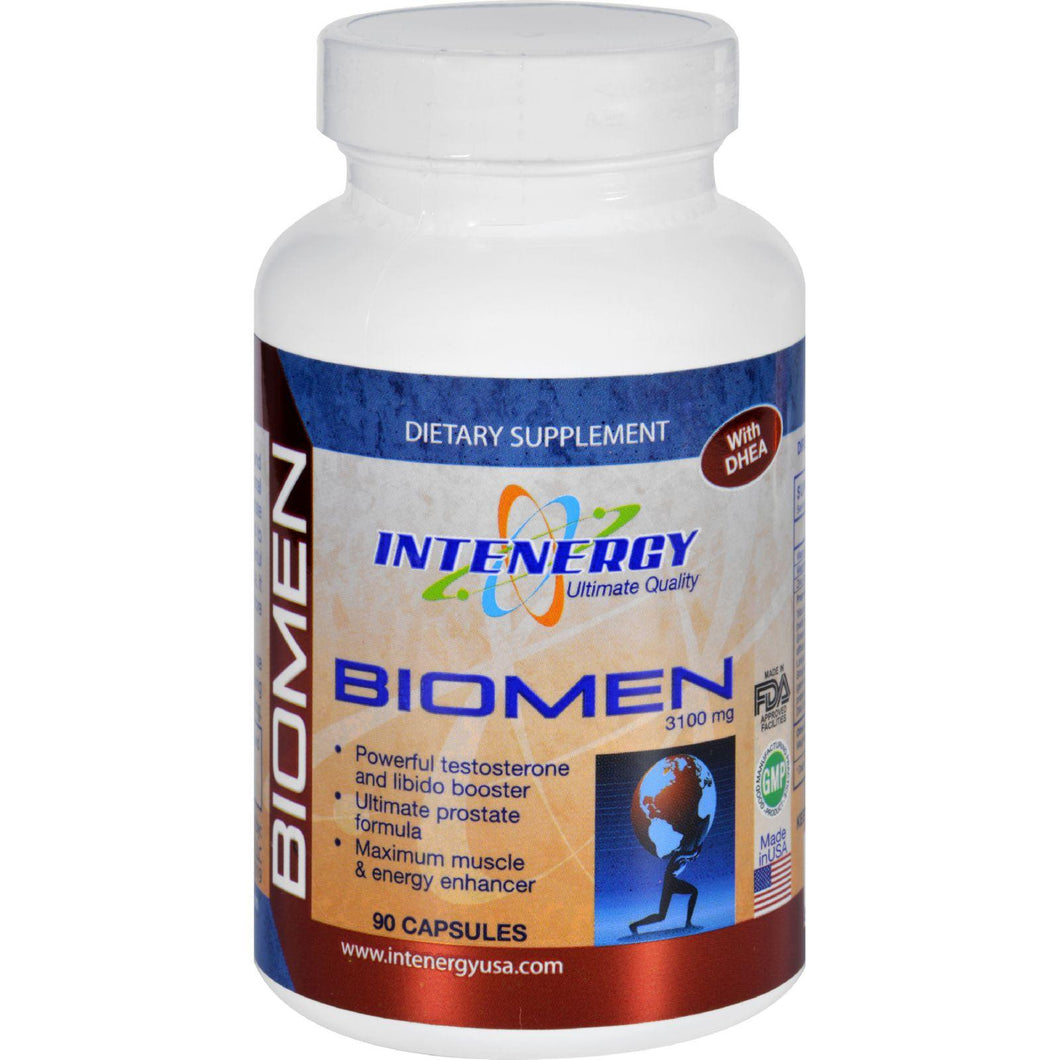 Intenergy Biomen - With Dhea - 90 Vegetarian Capsules