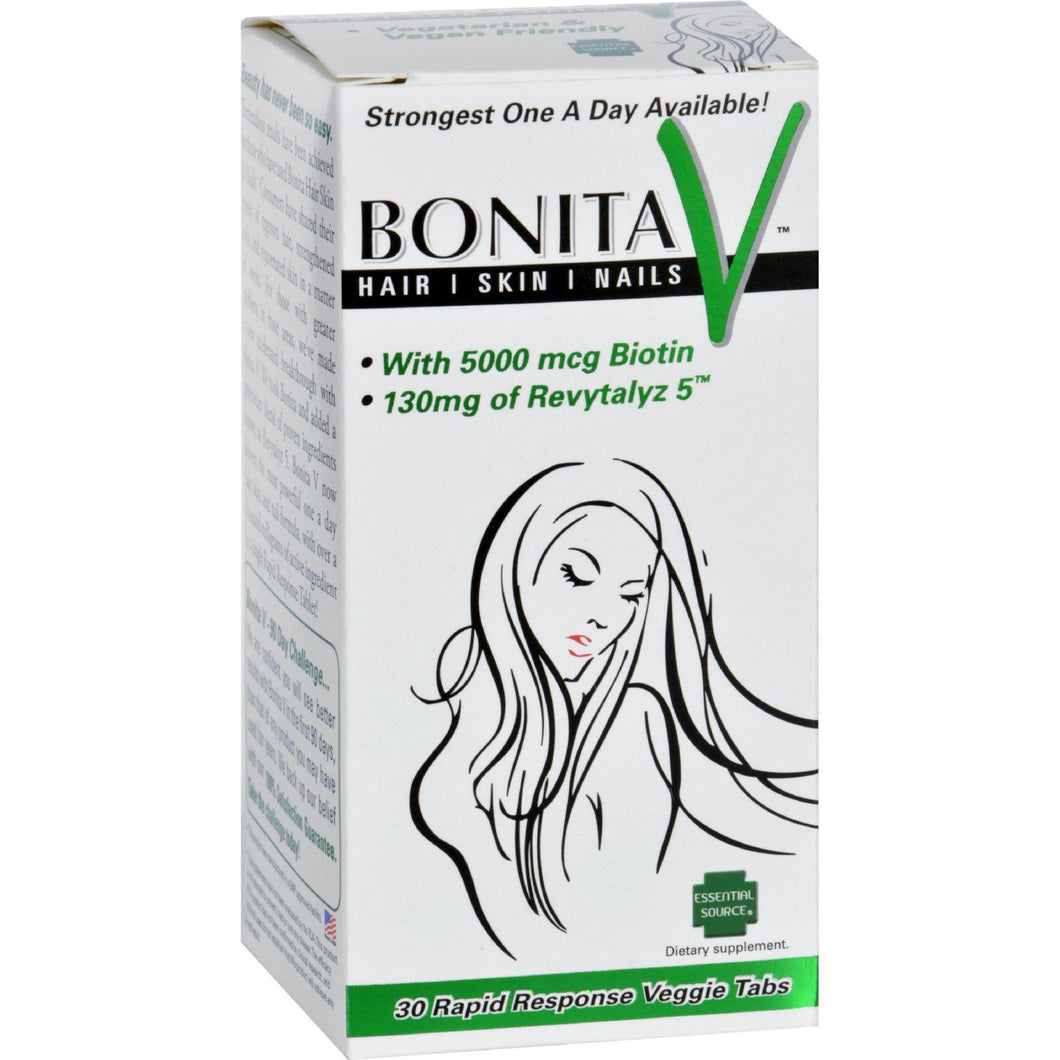 Essential Source Bonita V - Hair Skin And Nails - 30 Vegetarian Tablets