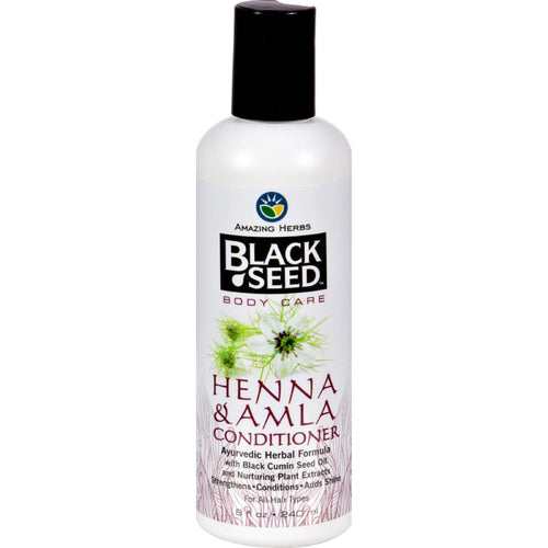 Black Seed Conditioner - Henna And Amla - 8 Oz