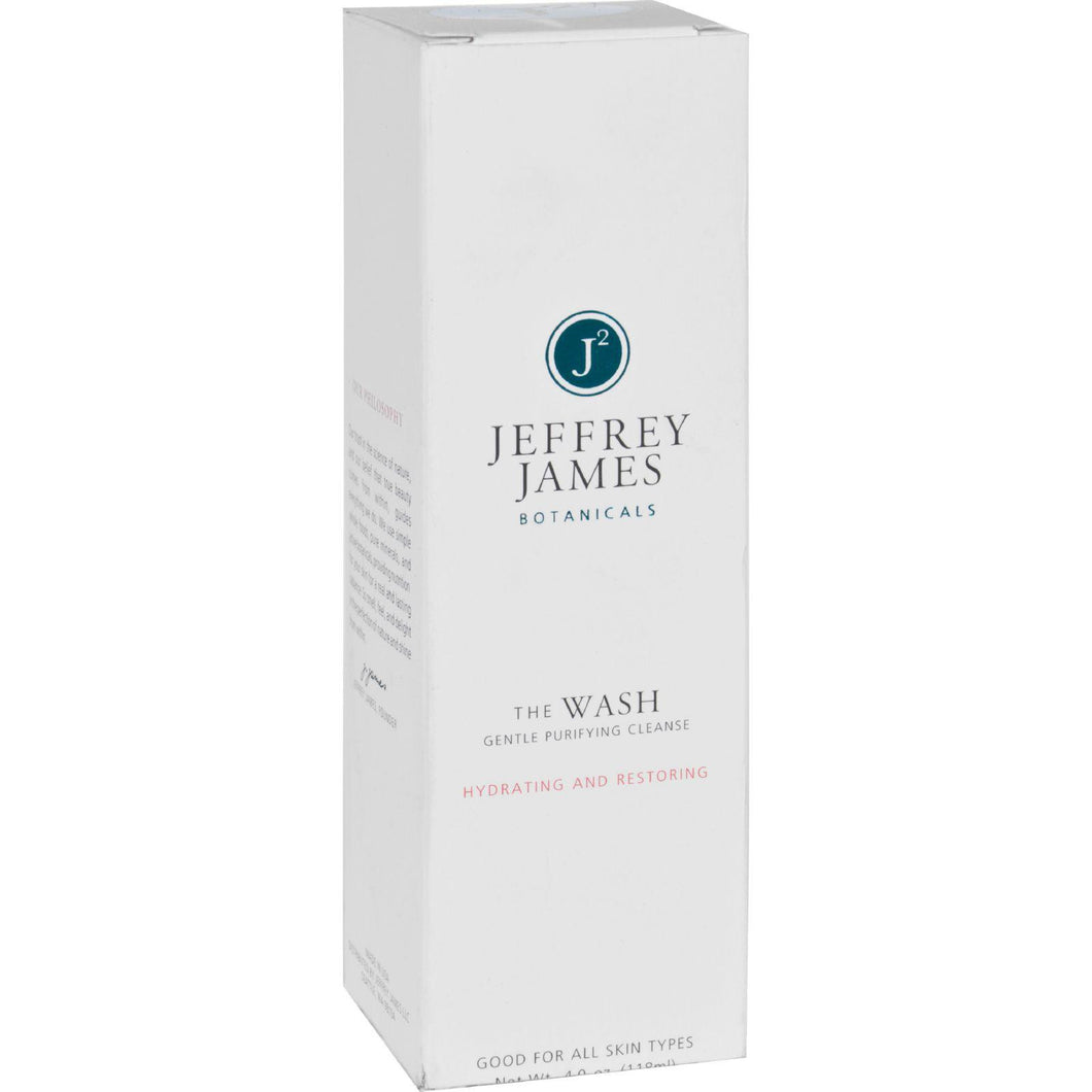 Jeffrey James Botanicals Facial Wash - The Wash - Gentle Purifying Cleanse - 4 Oz