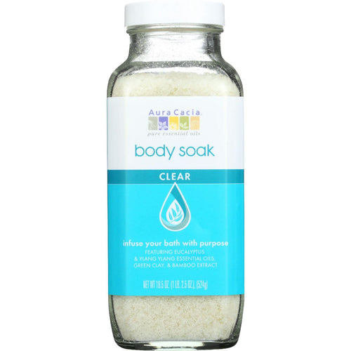 Aura Cacia Body Soak - Clear - 18.5 Oz - 1 Each