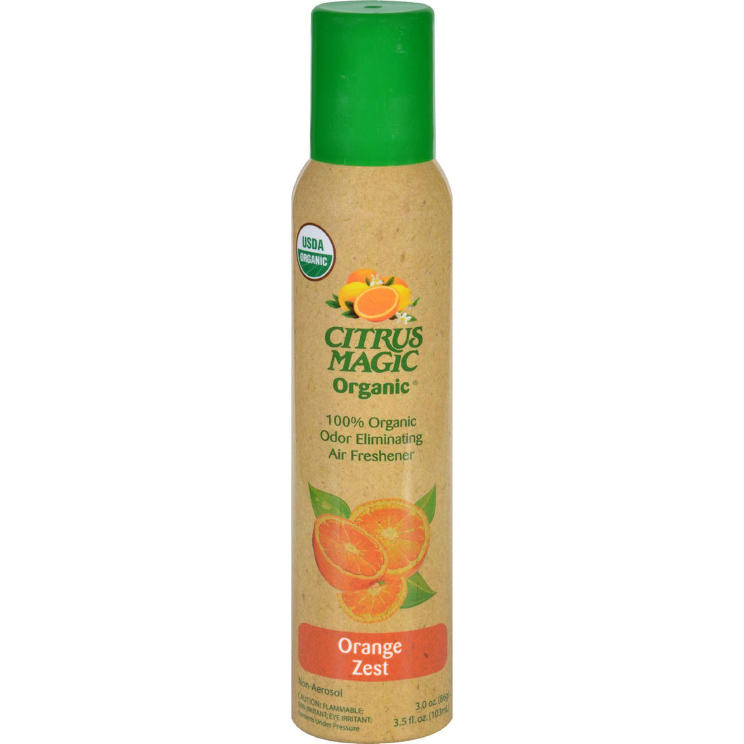 Citrus Magic Air Freshener - Odor Eliminating - Spray - Fresh Orange - 3.5 Oz