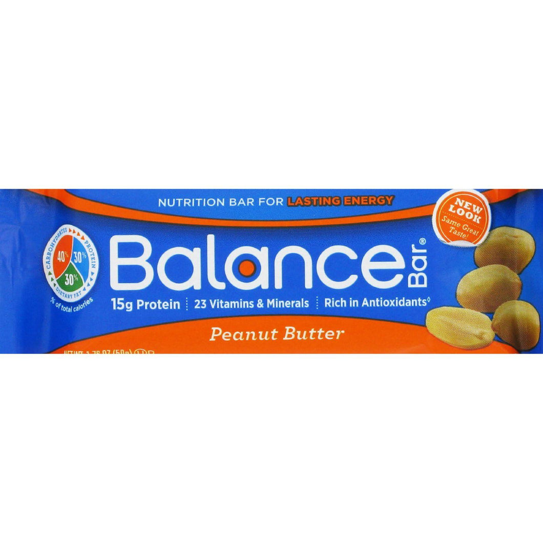 Balance Bar - Peanut Butter - 1.76 Oz - Case Of 6