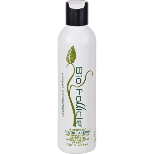 Bio Follicle Conditioner - Vegan - Tea Tree And Lemon - Sulfate Free - 8 Oz