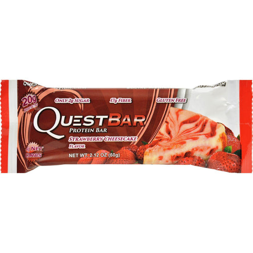 Quest Bar - Strawberry Cheesecake - 2.12 Oz - Case Of 12