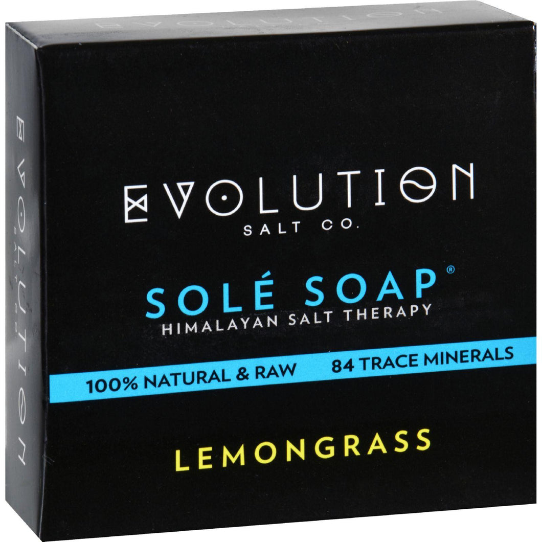 Evolution Salt Bath Soap - Sole - Lemongrass - 4.5 Oz