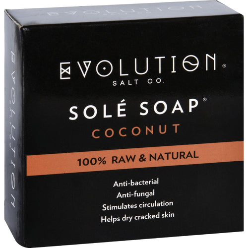 Evolution Salt Bath Soap - Sole - Coconut - 4.5 Oz