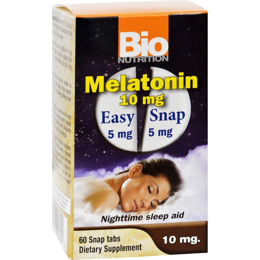 Bio Nutrition Inc Melatonin - 10 Mg - 60 Tablets