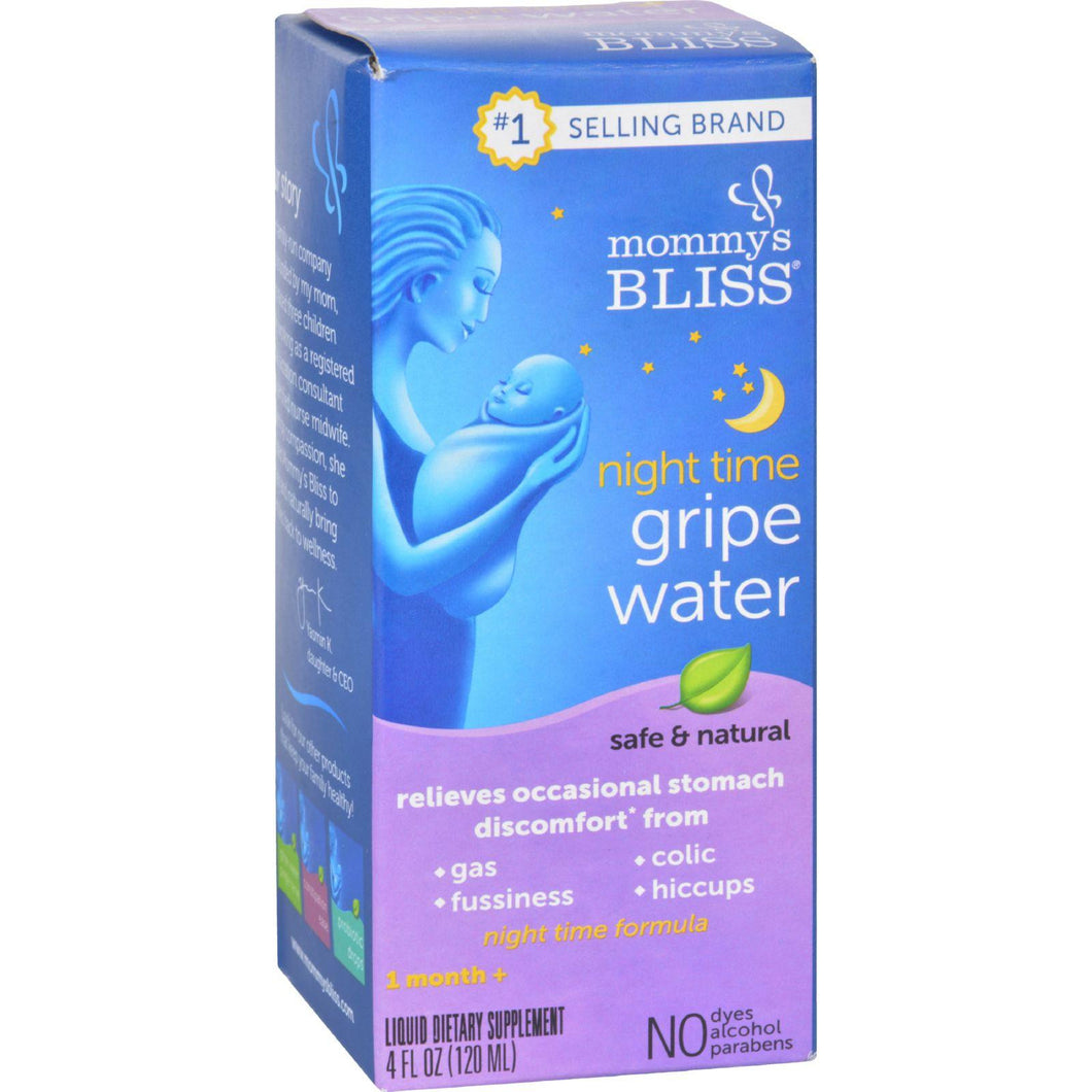 Mommys Bliss Gripe Water - Night Time - 4 Oz