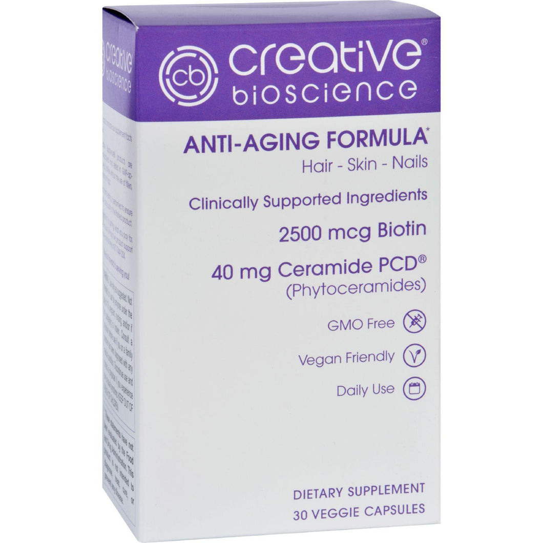 Creative Bioscience Anti-aging Formula - 30 Vegetarian Capsules