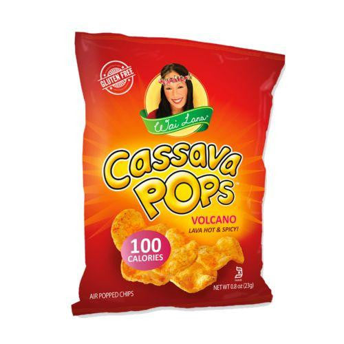 Wai Lana Cassava Pops E Volcano - .8 Oz - Case Of 24