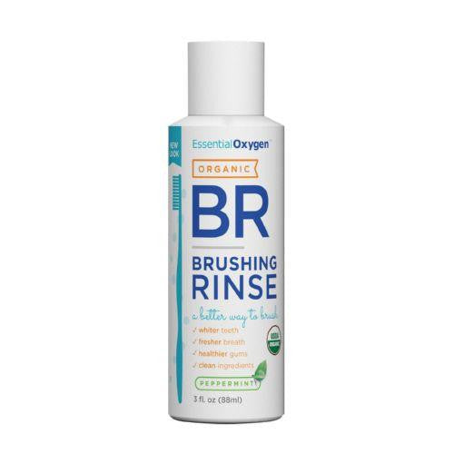 Essential Oxygen Brushing Rinse - Organic - Peppermint - 3 Oz